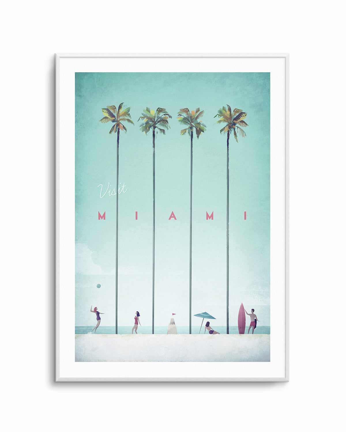 Miami by Henry Rivers Art Print