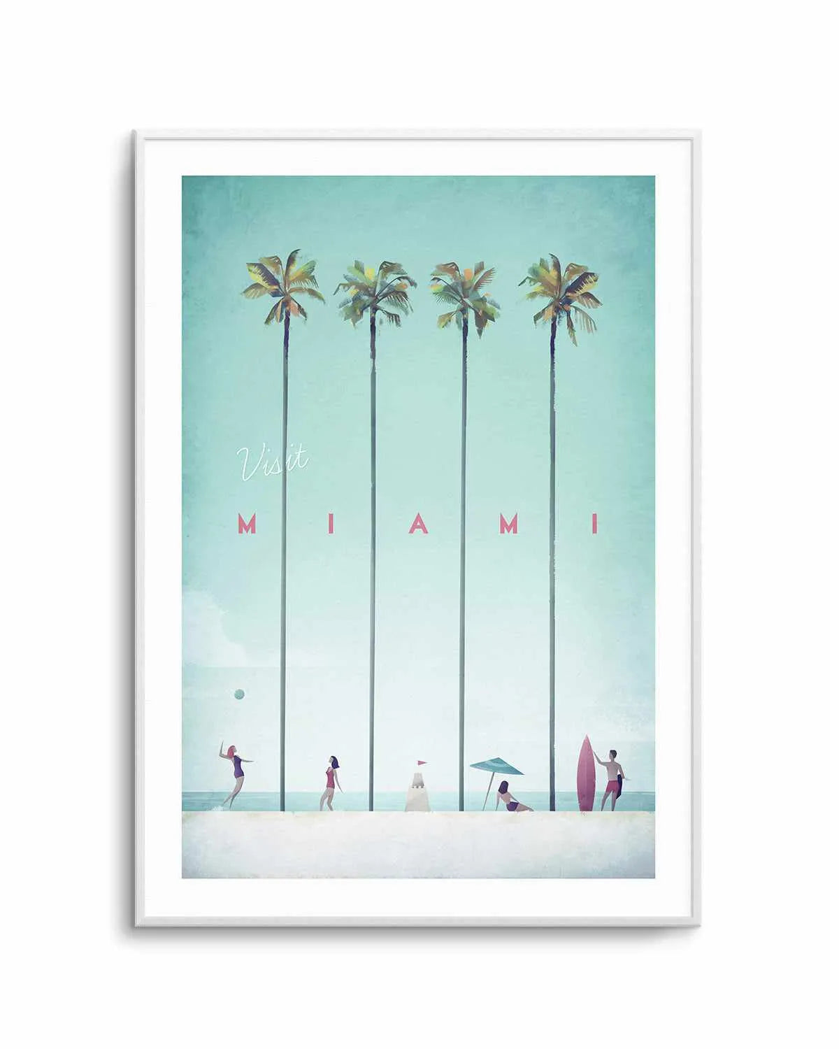 Miami by Henry Rivers Art Print from Olive et Oriel where you can shop wallpaper and artworks online