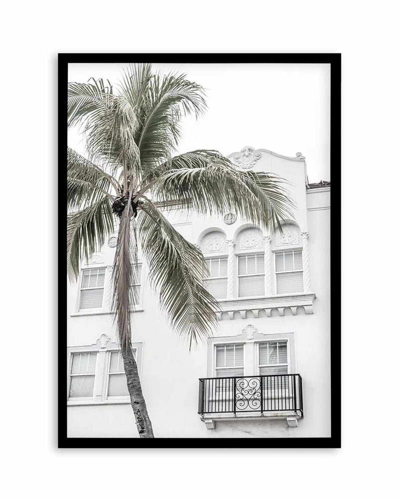 Miami Palm Art Print
