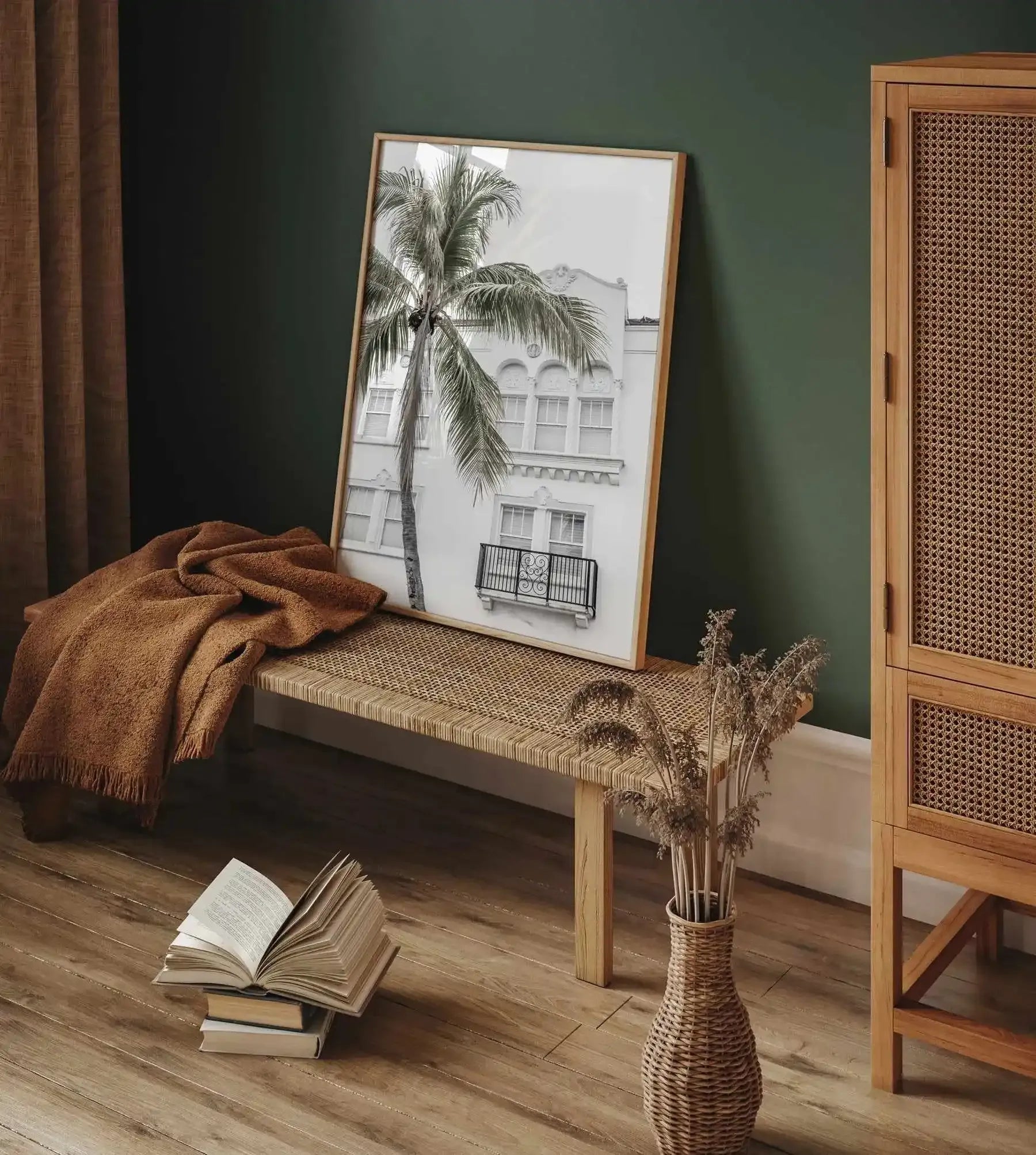 Miami Palm Art Print-PRINT-Olive et Oriel-Olive et Oriel-Buy-Australian-Art-Prints-Online-with-Olive-et-Oriel-Your-Artwork-Specialists-Austrailia-Decorate-With-Coastal-Photo-Wall-Art-Prints-From-Our-Beach-House-Artwork-Collection-Fine-Poster-and-Framed-Artwork