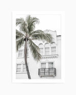 Miami Palm Art Print