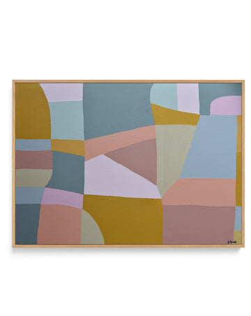 Miami Sun by Belinda Stone | Framed Canvas Wall Art
