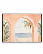 Miami Views | Framed Canvas Art Print