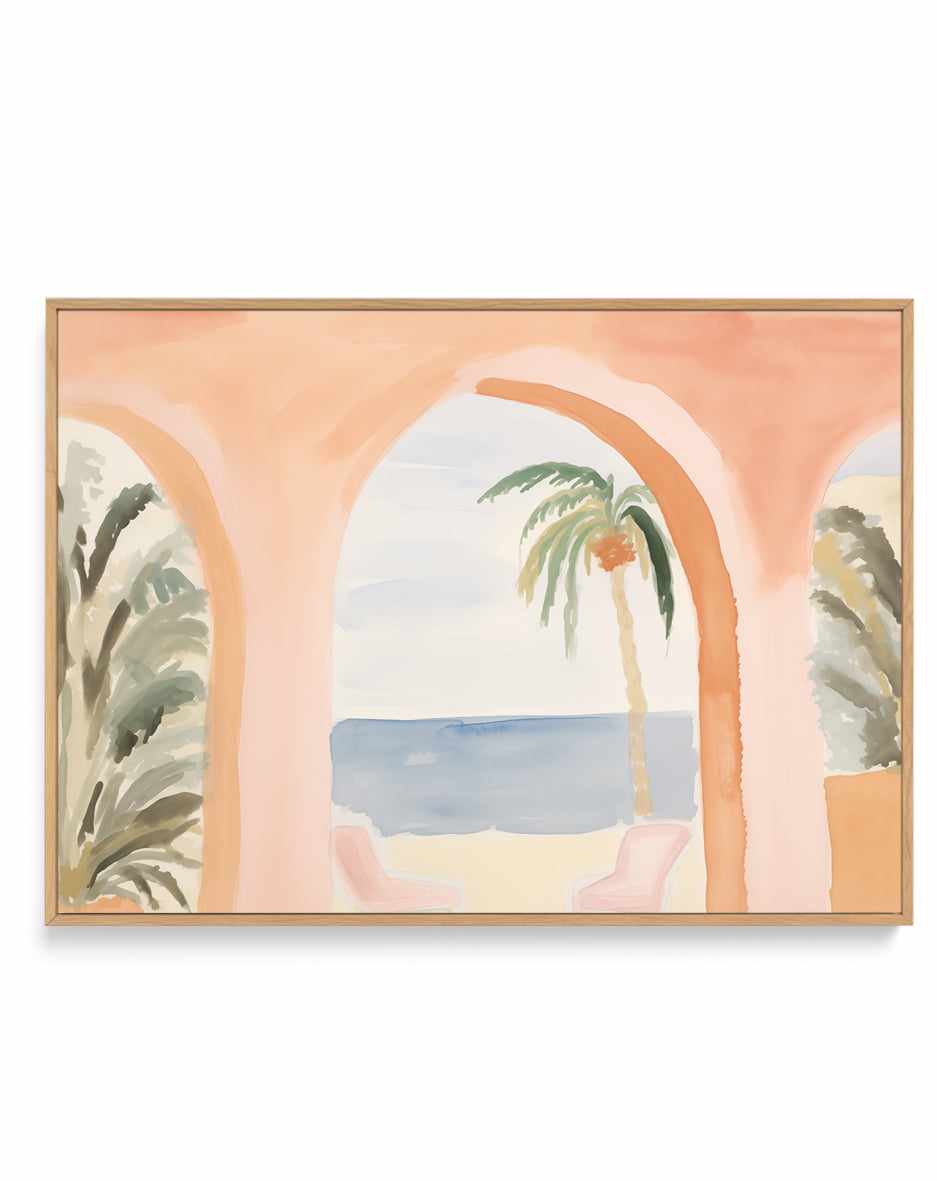 Miami Views | Framed Canvas Art Print from Olive et Oriel where you can shop wallpaper and artworks online