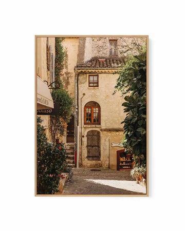 Mid Town Provence by Jovani Demetrie | Framed Canvas Art Print from Olive et Oriel where you can shop wallpaper and artworks online