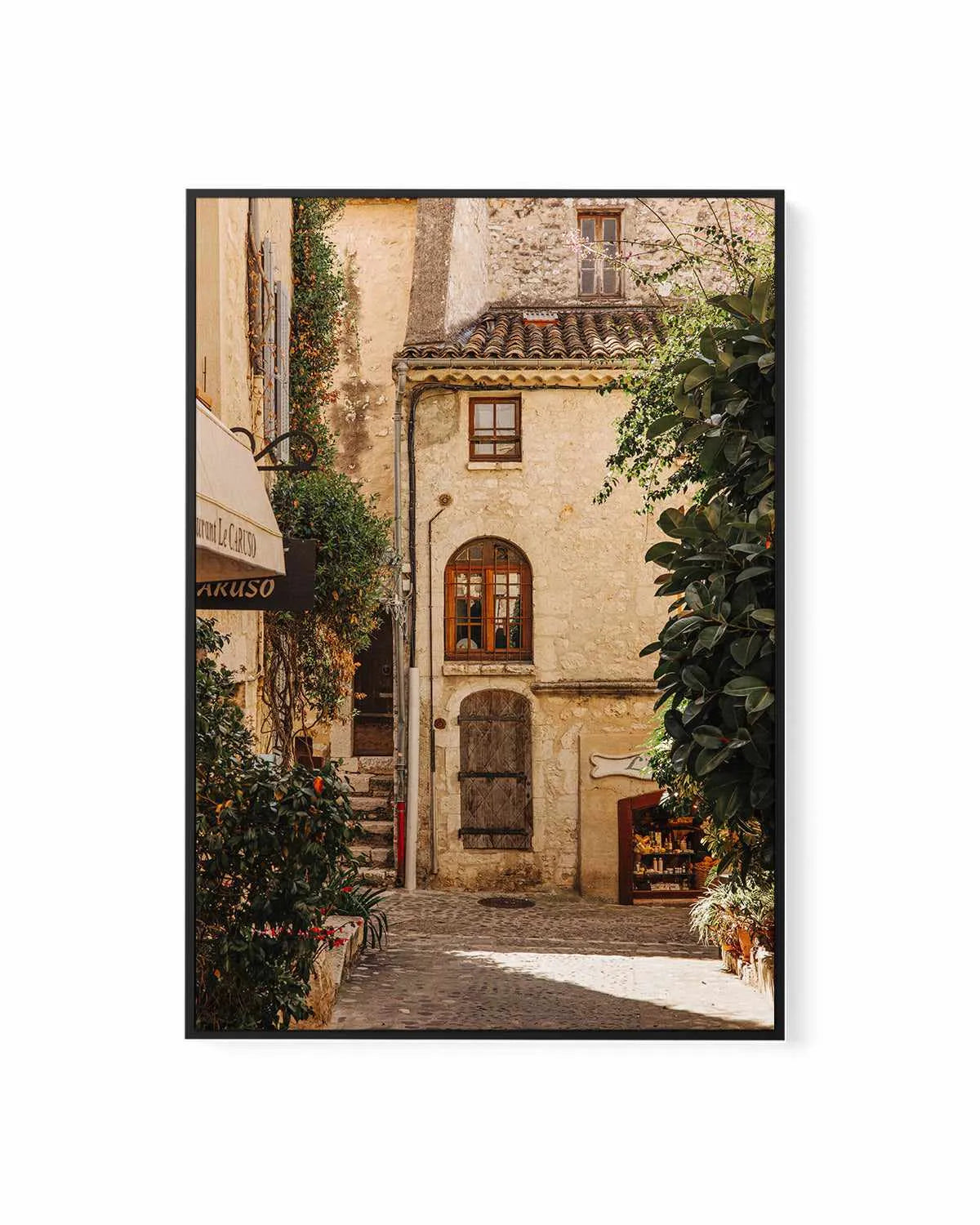 Mid Town Provence by Jovani Demetrie | Framed Canvas Art Print from Olive et Oriel where you can shop wallpaper and artworks online