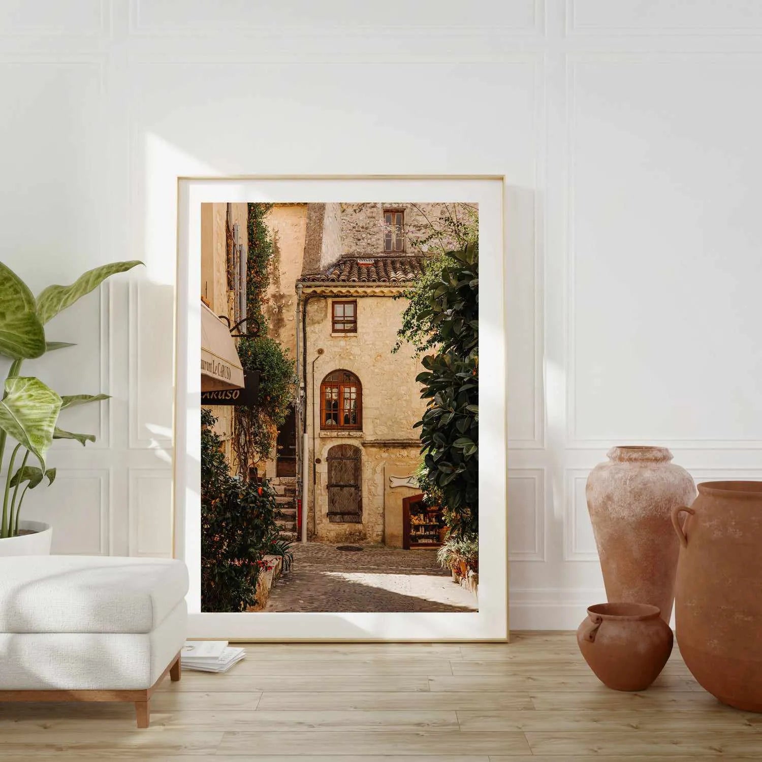 Mid Town Provence by Jovani Demetrie Art Print from Olive et Oriel where you can shop wallpaper and artworks online