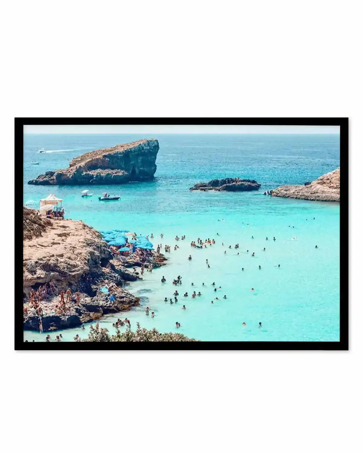 Midday In Malta Art Print from Olive et Oriel where you can shop wallpaper and artworks online