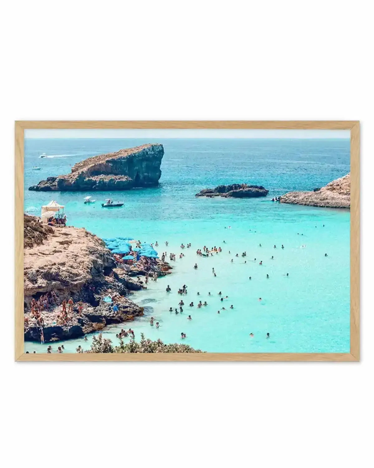 Midday In Malta Art Print from Olive et Oriel where you can shop wallpaper and artworks online