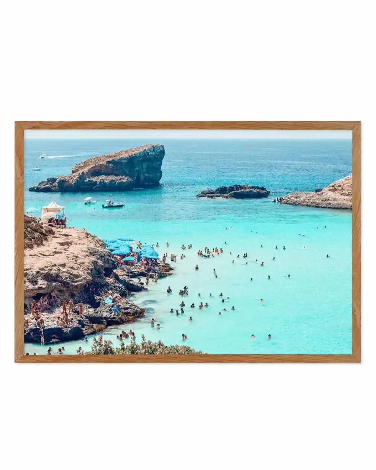Midday In Malta Art Print from Olive et Oriel where you can shop wallpaper and artworks online