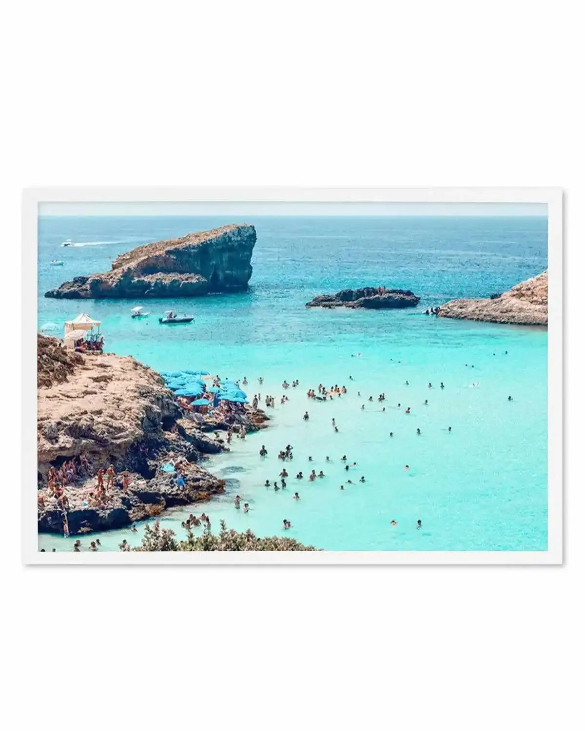 Midday In Malta Art Print from Olive et Oriel where you can shop wallpaper and artworks online