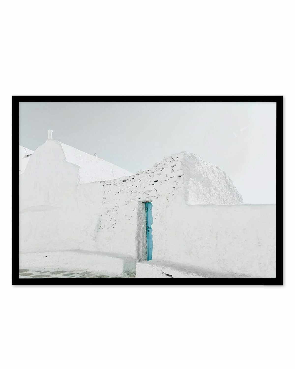 Midday In Mykonos Art Print