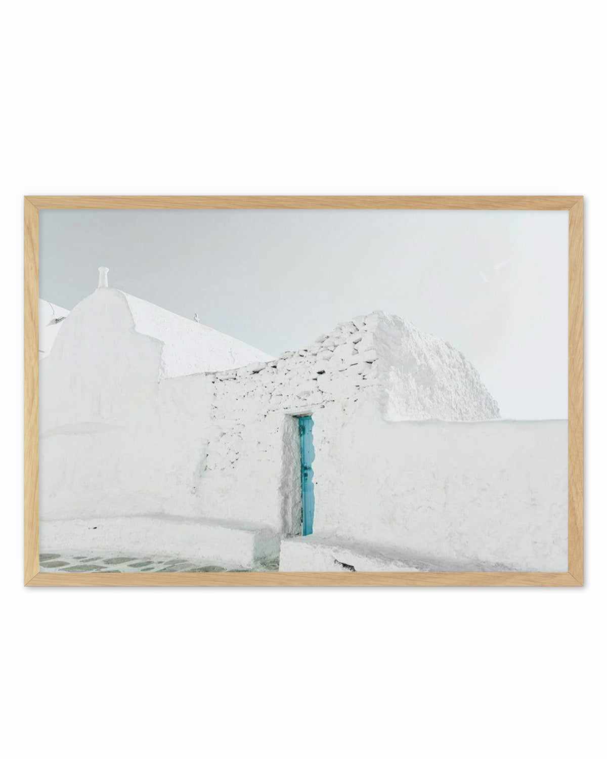 Midday In Mykonos Art Print