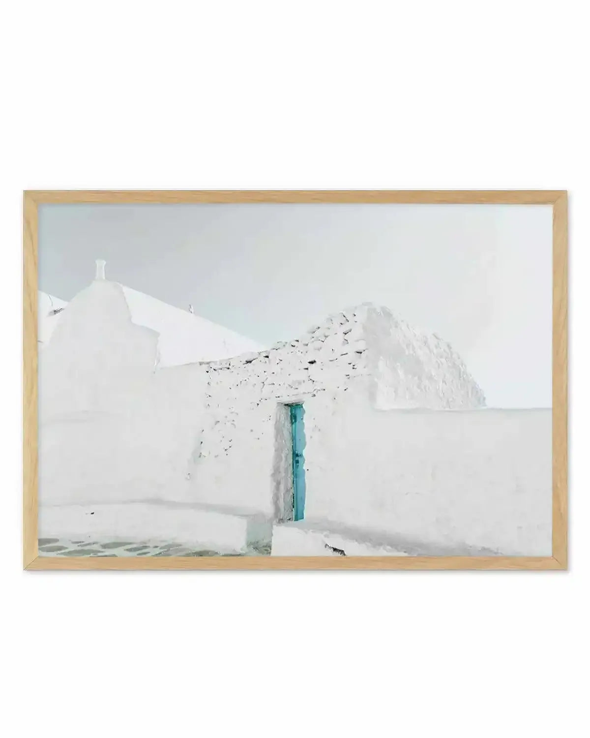 Midday In Mykonos Art Print from Olive et Oriel where you can shop wallpaper and artworks online
