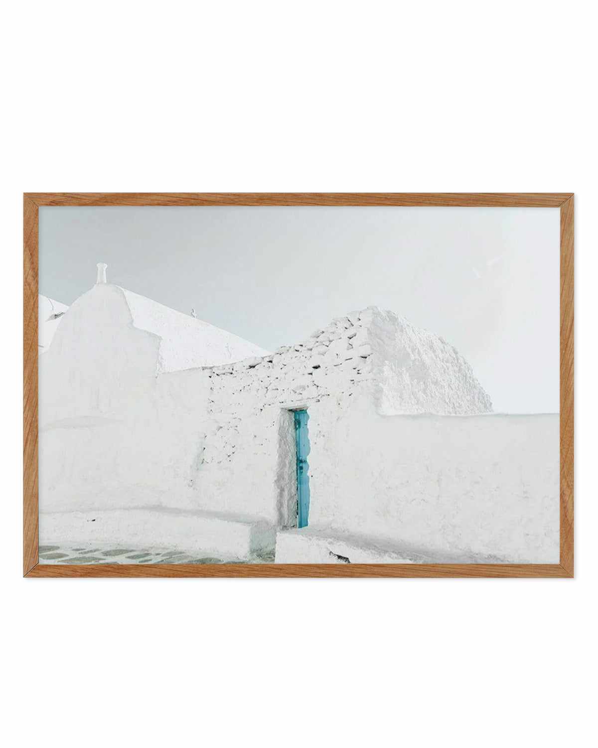 Midday In Mykonos Art Print