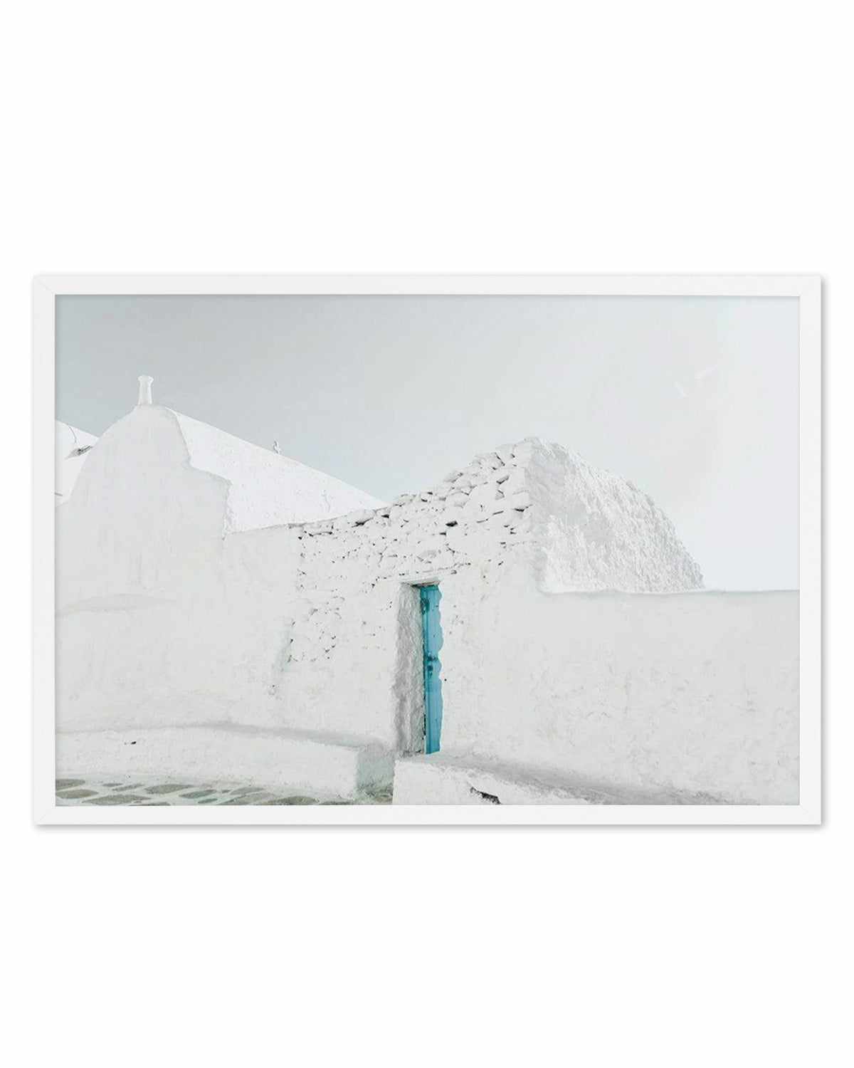 Midday In Mykonos Art Print