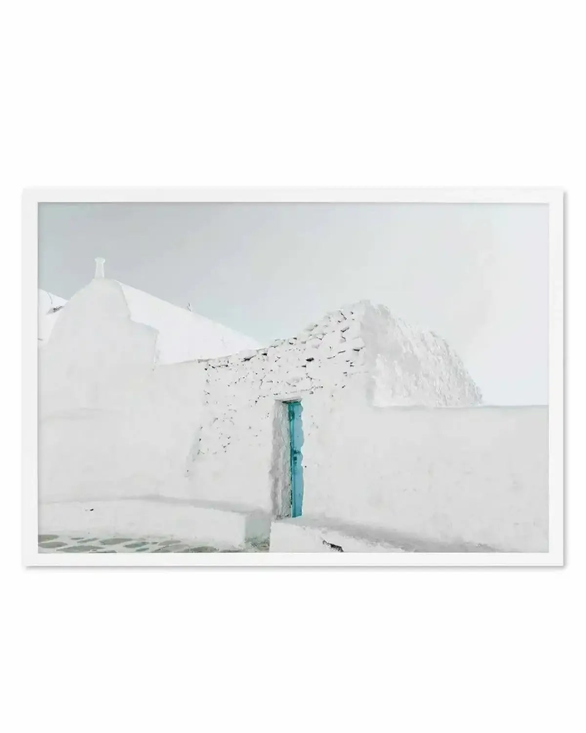Midday In Mykonos Art Print from Olive et Oriel where you can shop wallpaper and artworks online