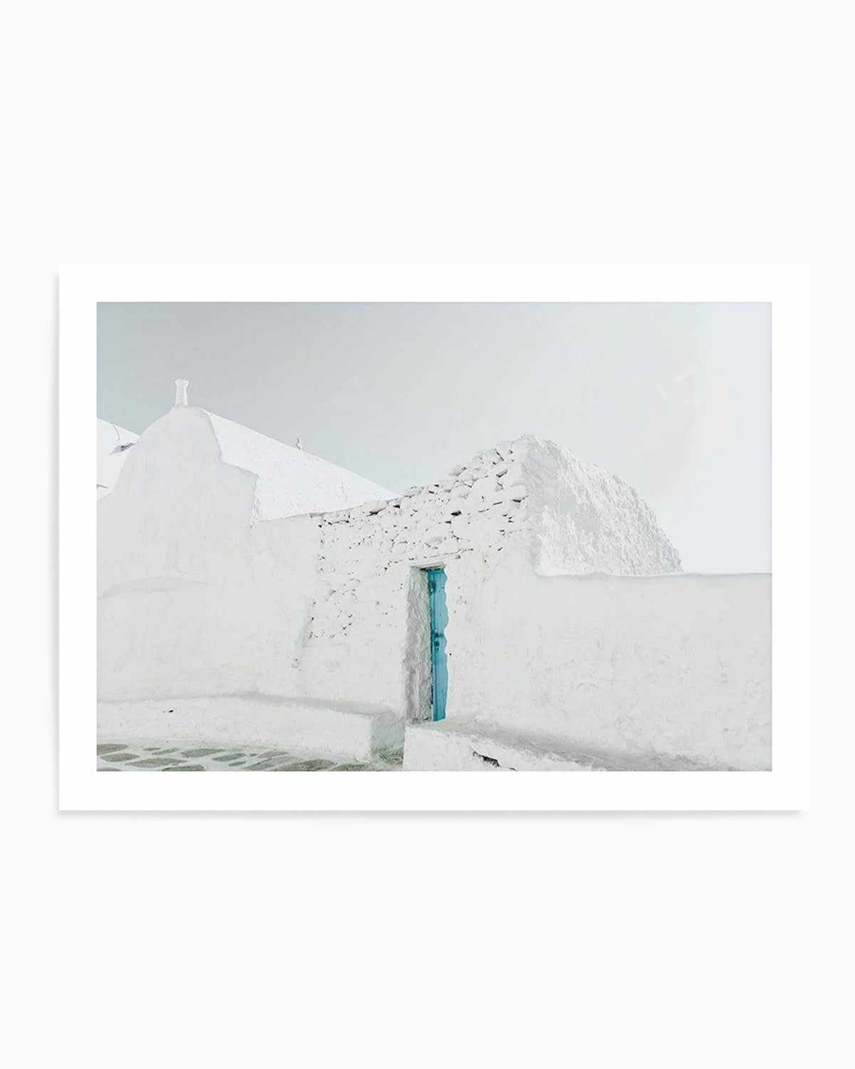 Midday In Mykonos Art Print