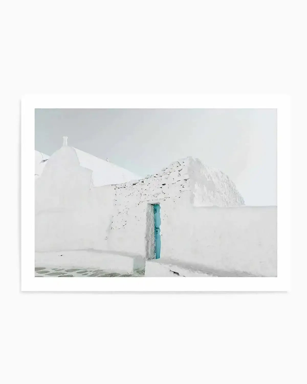 Midday In Mykonos Art Print from Olive et Oriel where you can shop wallpaper and artworks online