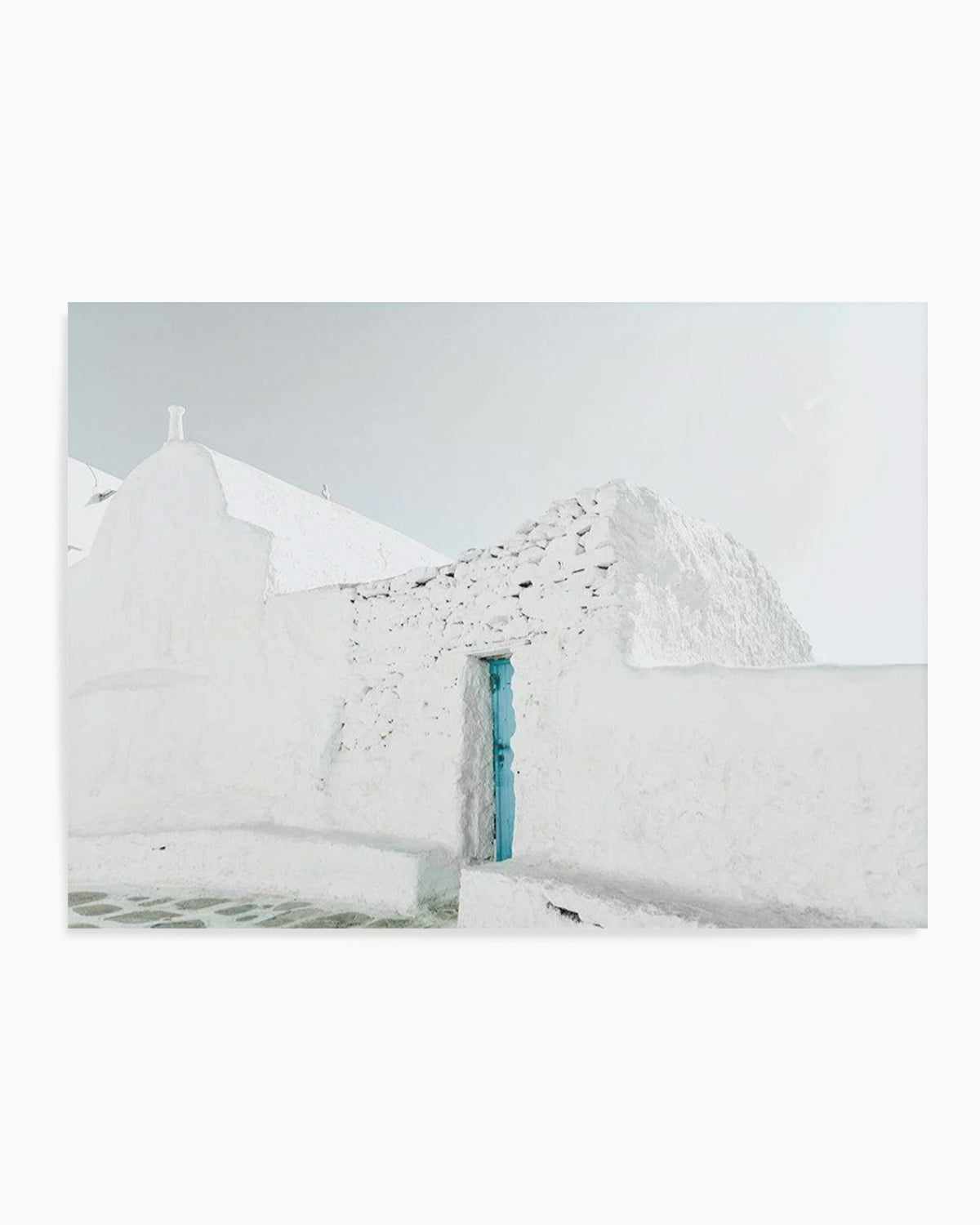 Midday In Mykonos Art Print