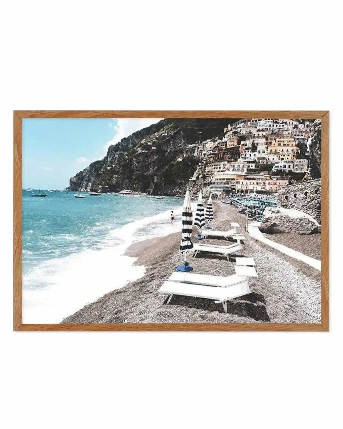 Midday in Positano Art Print from Olive et Oriel where you can shop wallpaper and artworks online