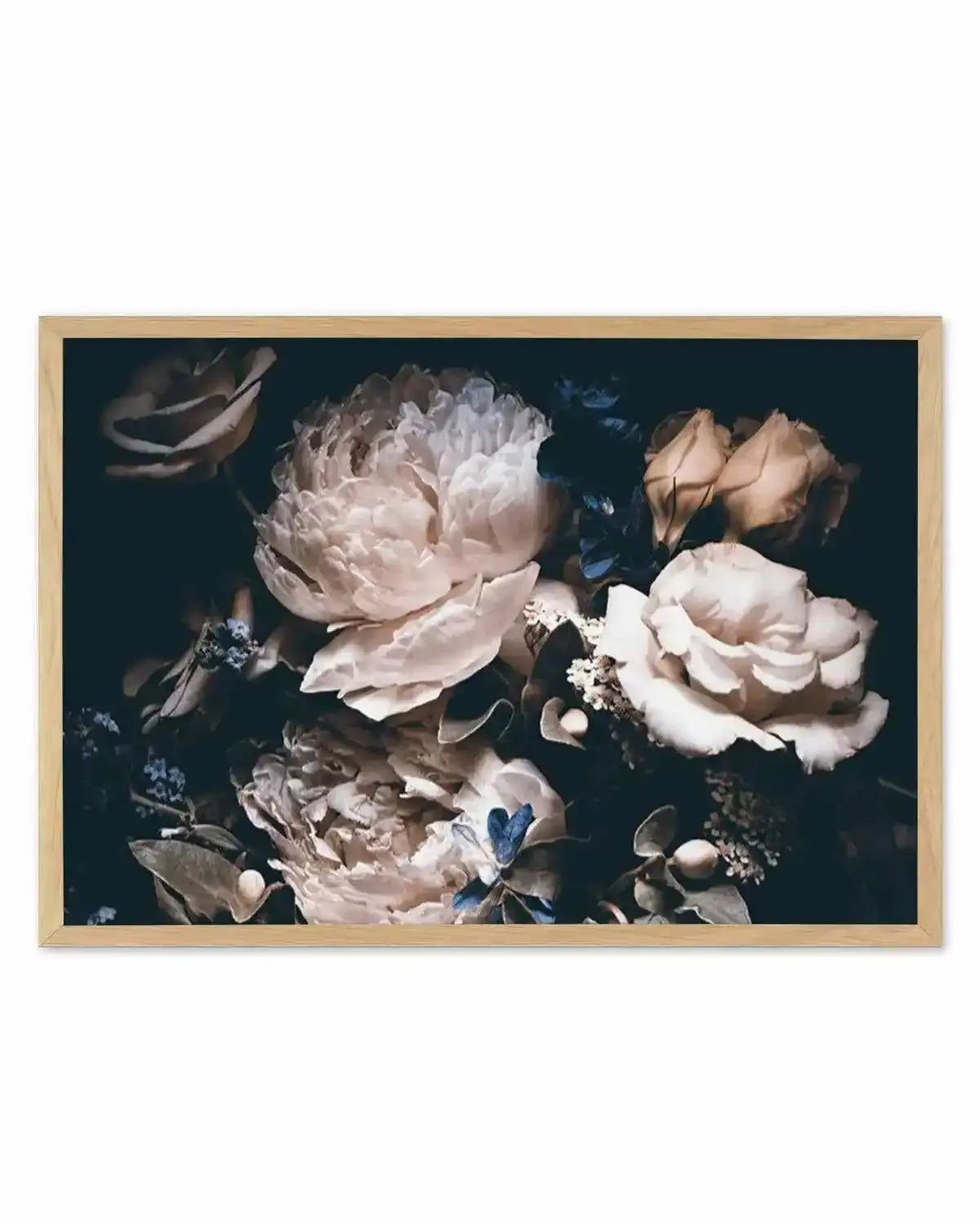 Midnight Botanica LS Art Print from Olive et Oriel where you can shop wallpaper and artworks online