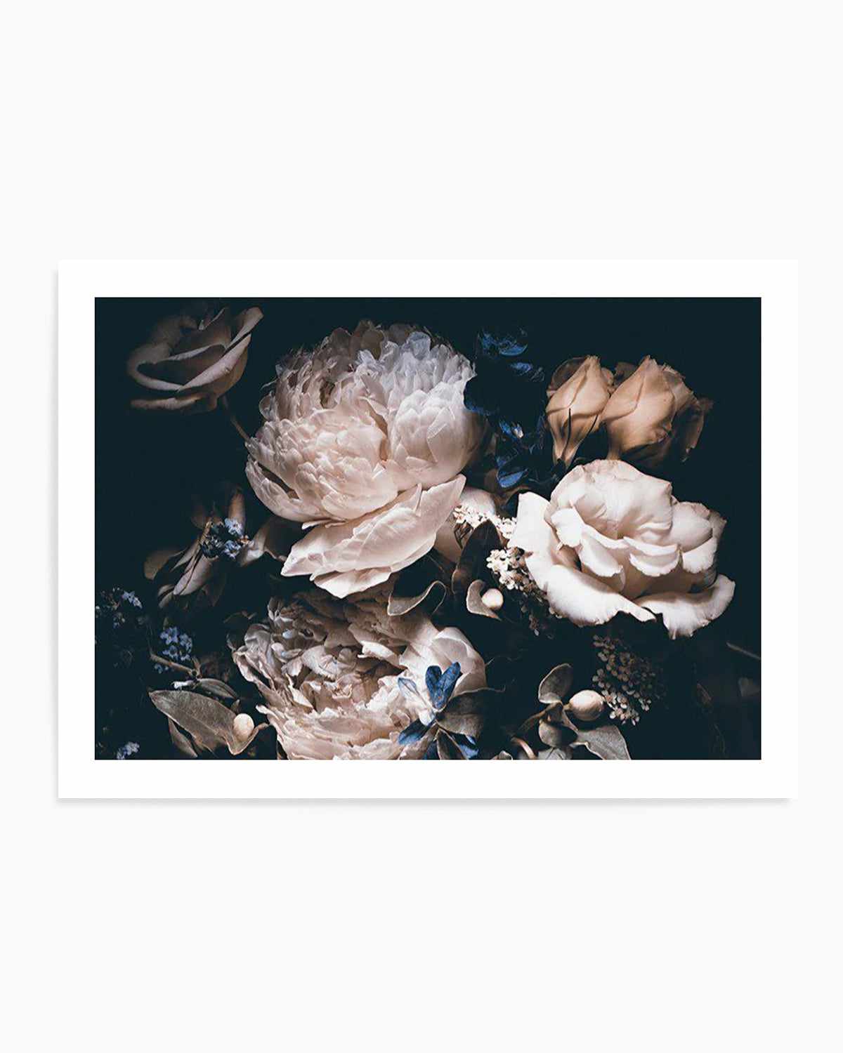 Midnight Botanica LS Art Print