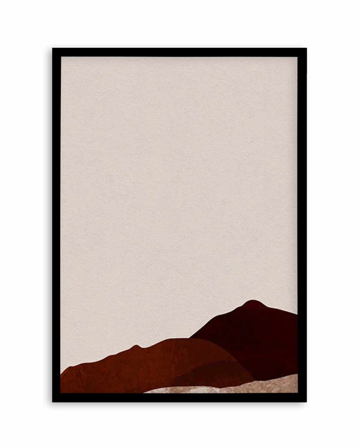 Midnight Desert I Art Print