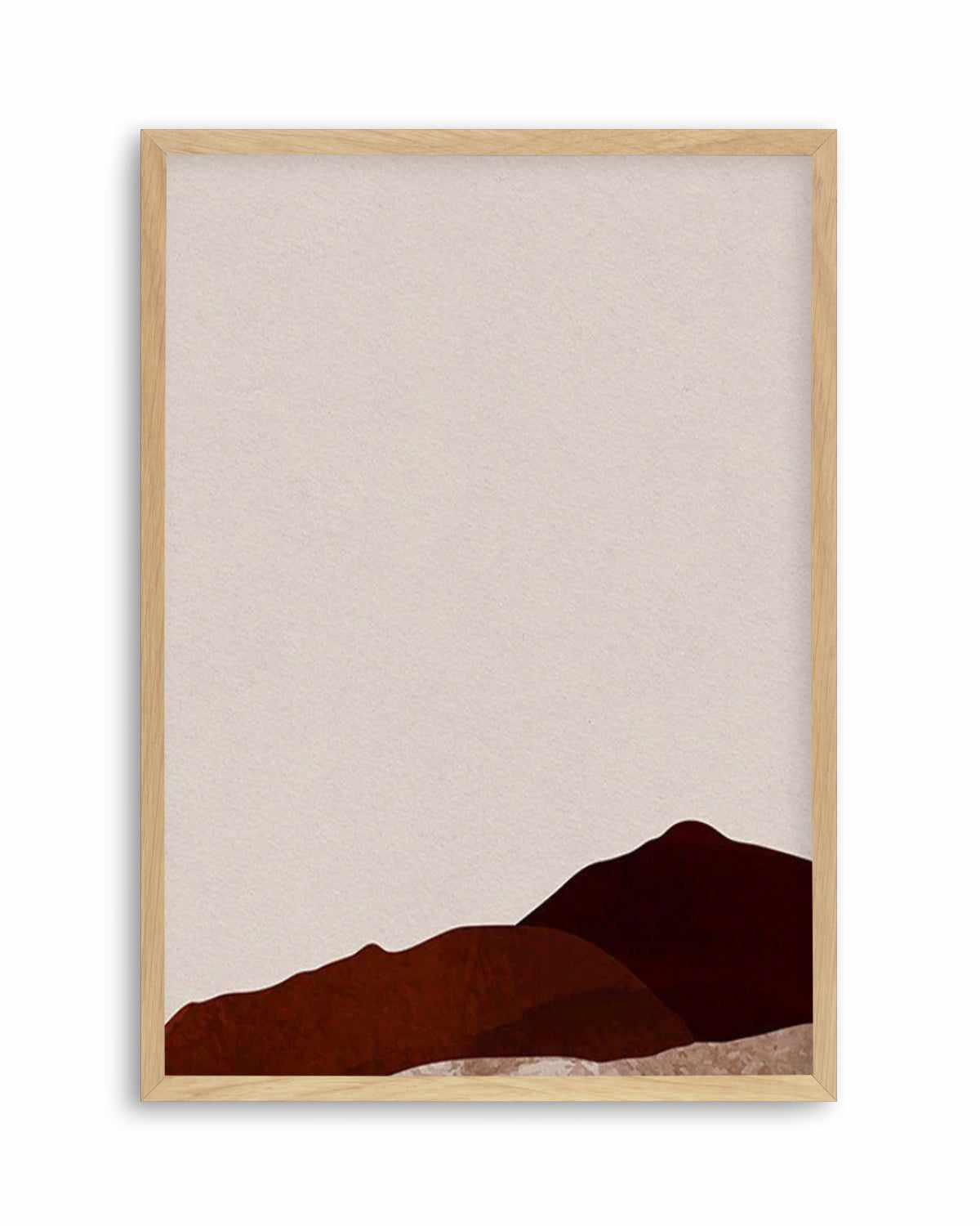 Midnight Desert I Art Print