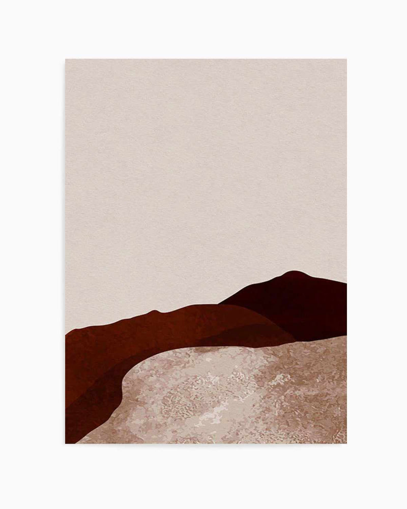 Midnight Desert I Art Print
