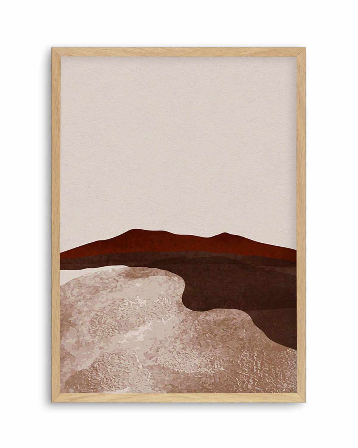 Midnight Desert II Art Print