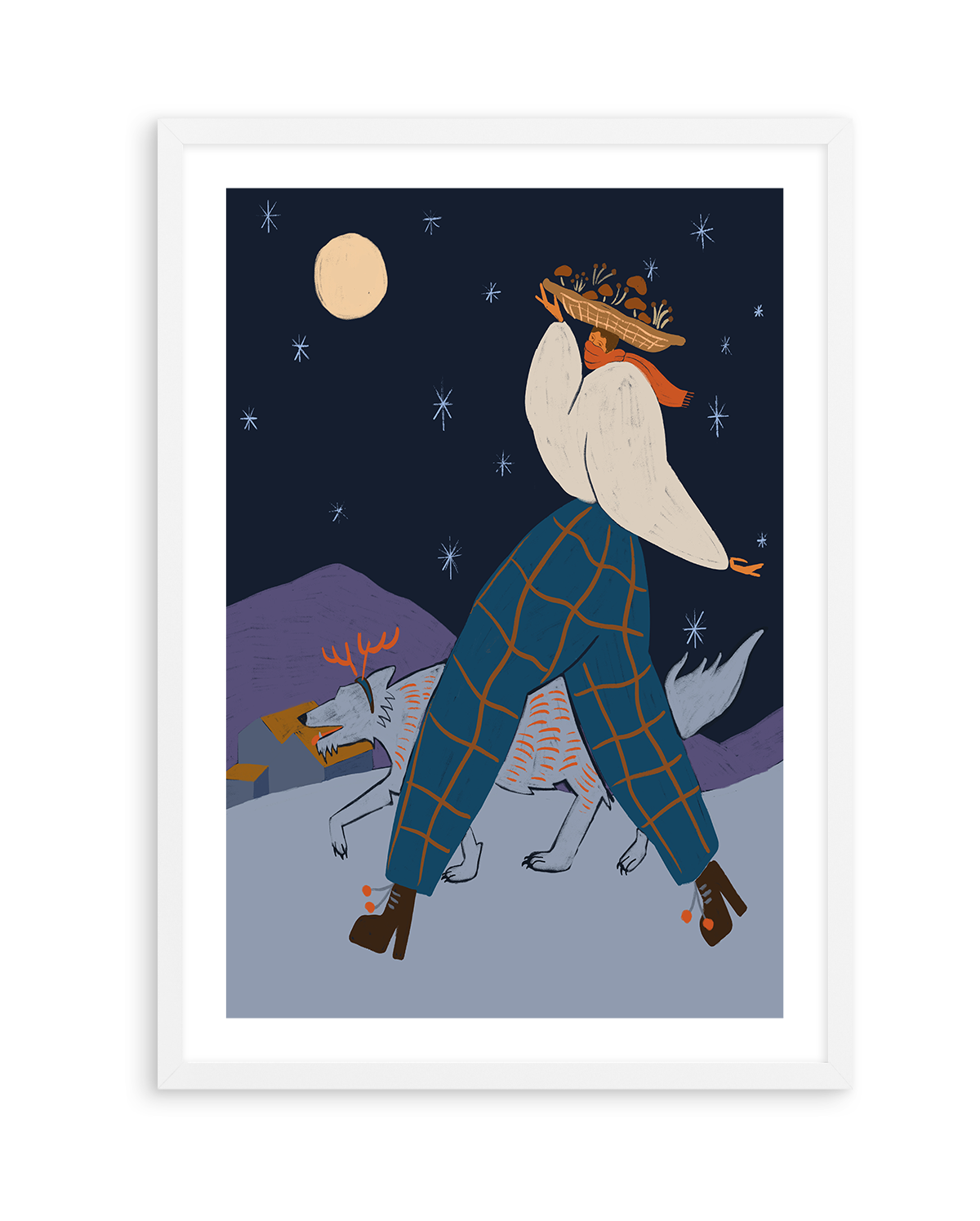Midnight Harvest by Arty Guava | Art Print from Olive et Oriel where you can shop wallpaper and artworks online