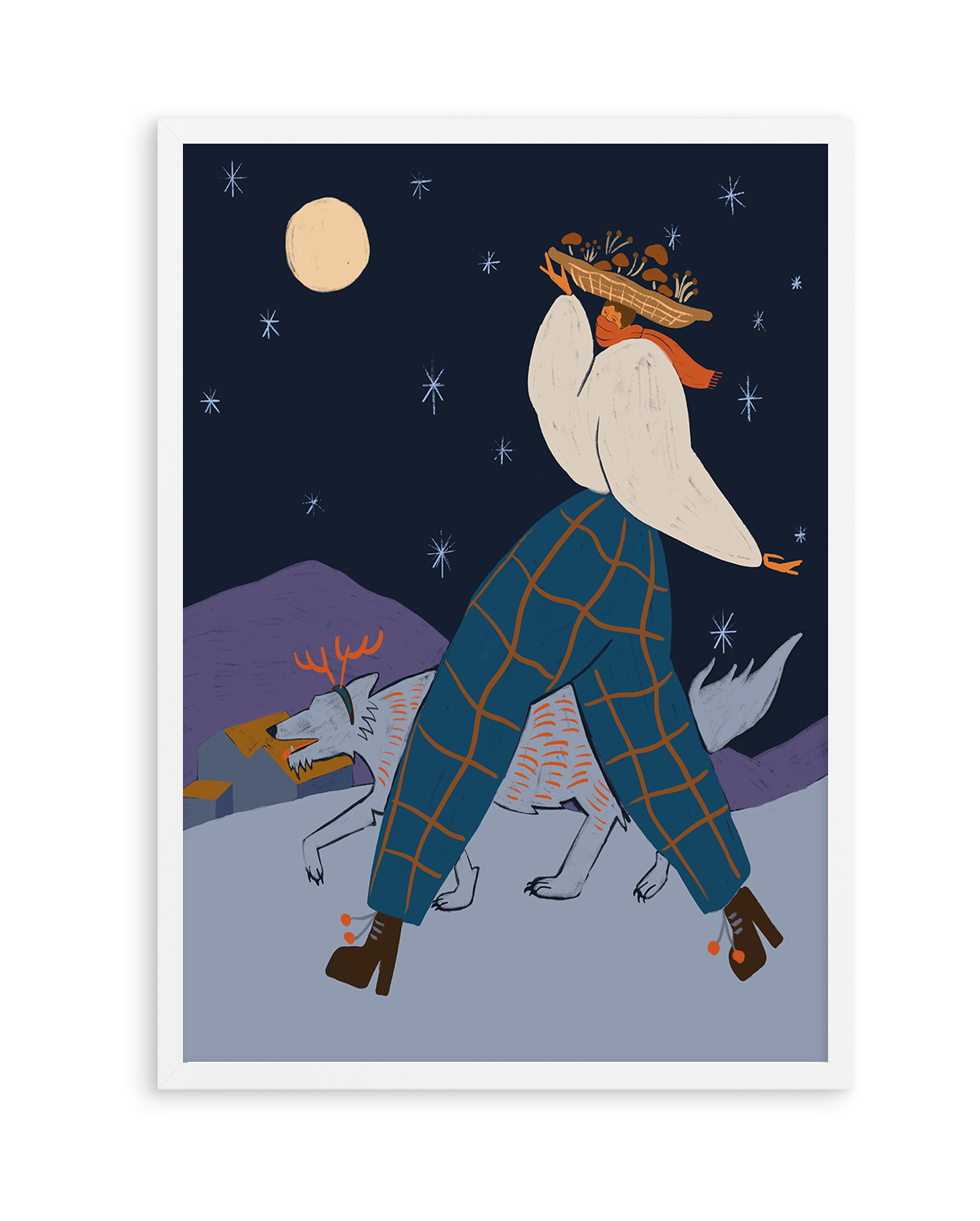 Midnight Harvest by Arty Guava | Art Print from Olive et Oriel where you can shop wallpaper and artworks online