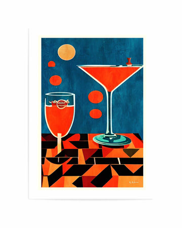 Midnight In Napoli By Bo Anderson | Art Print from Olive et Oriel where you can shop wallpaper and artworks online