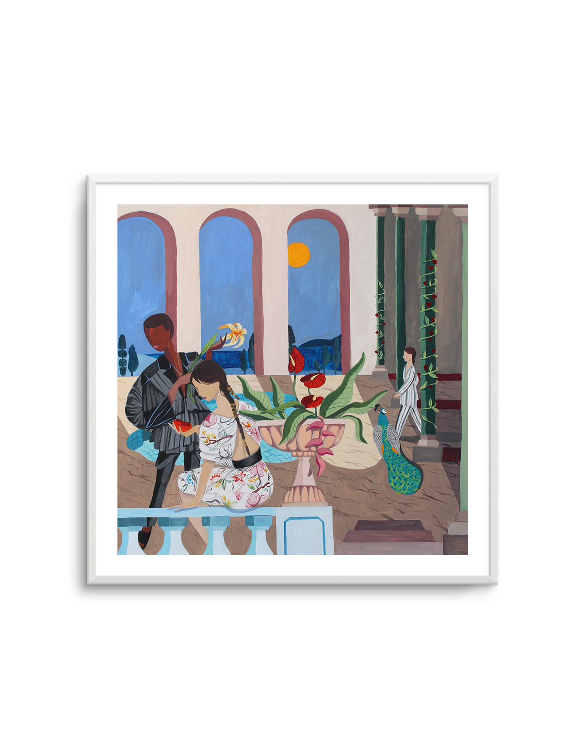 Midnight Rendenvous by Arty Guava | Art Print – Olive et Oriel