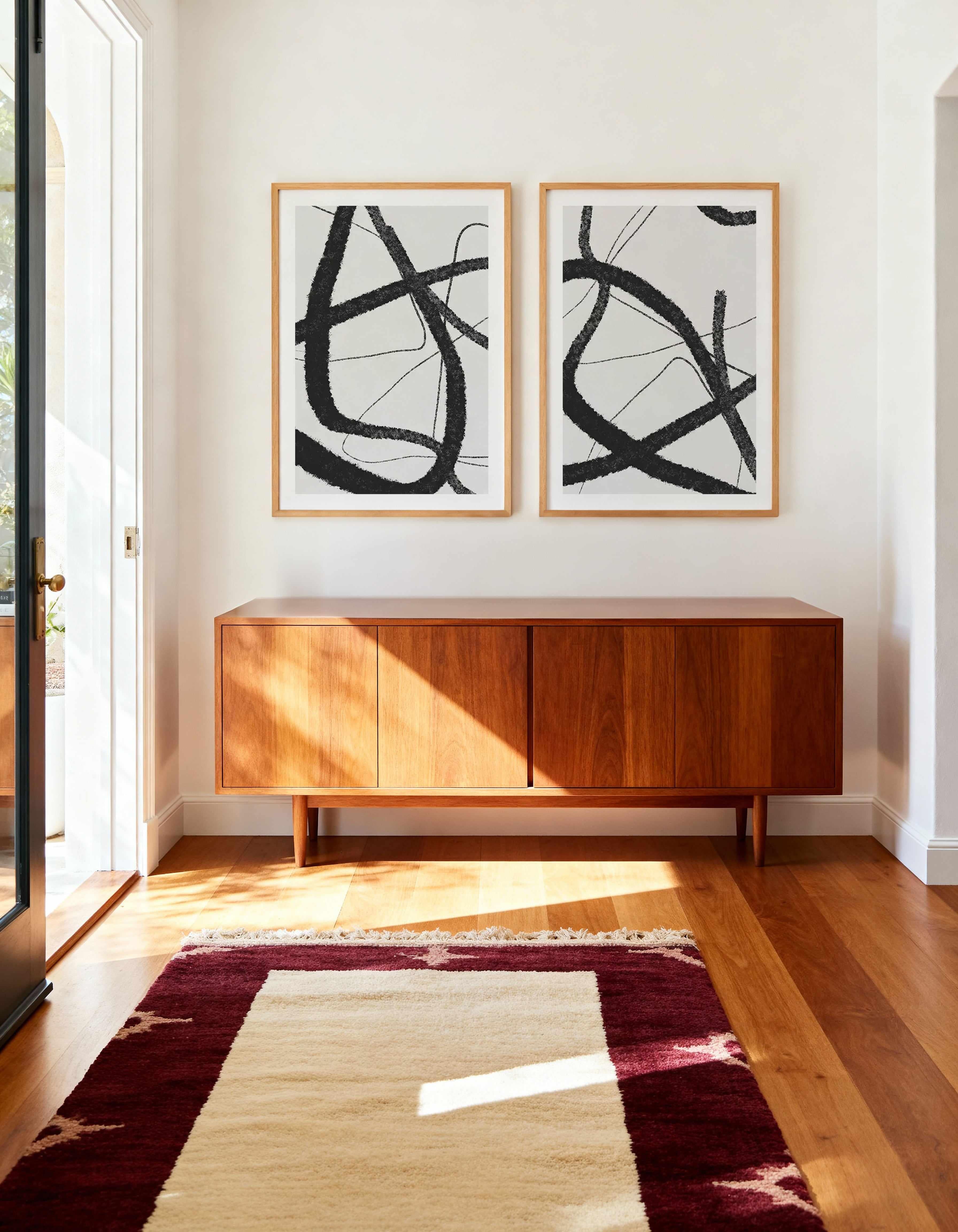 Miella I & II Art Print Set of 2 | Matching Wall Art from Olive et Oriel where you can shop wallpaper and artworks online