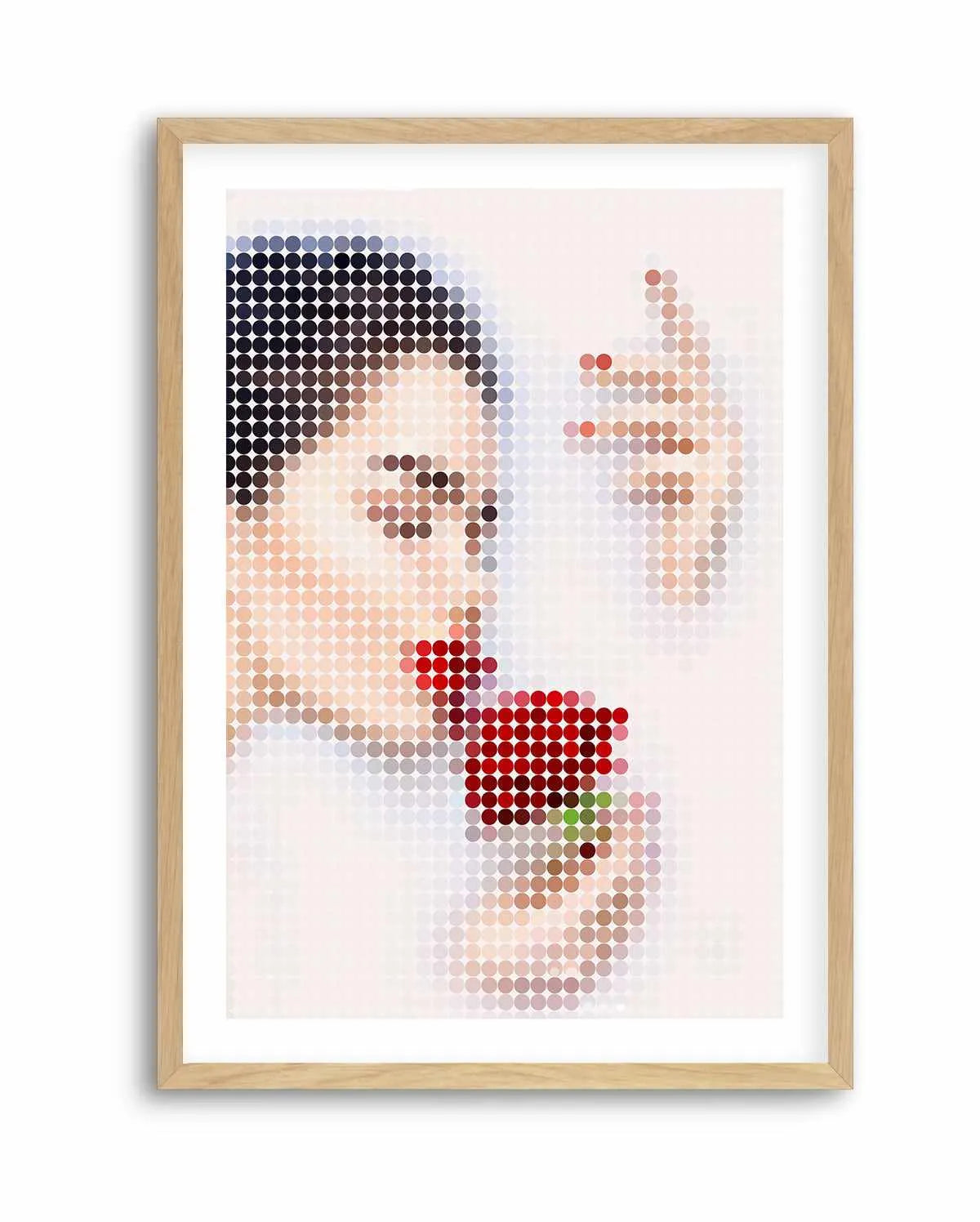 Milk Bath Dots I | Art Print from Olive et Oriel where you can shop wallpaper and artworks online