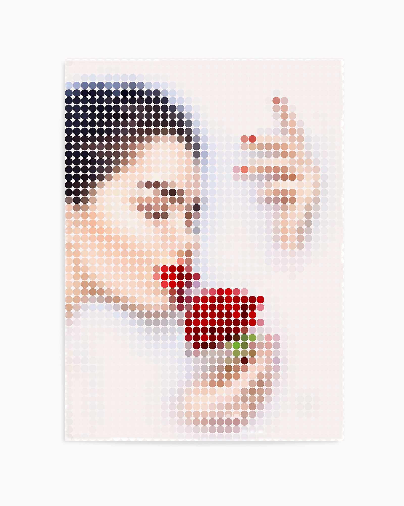 Milk Bath Dots I | Art Print