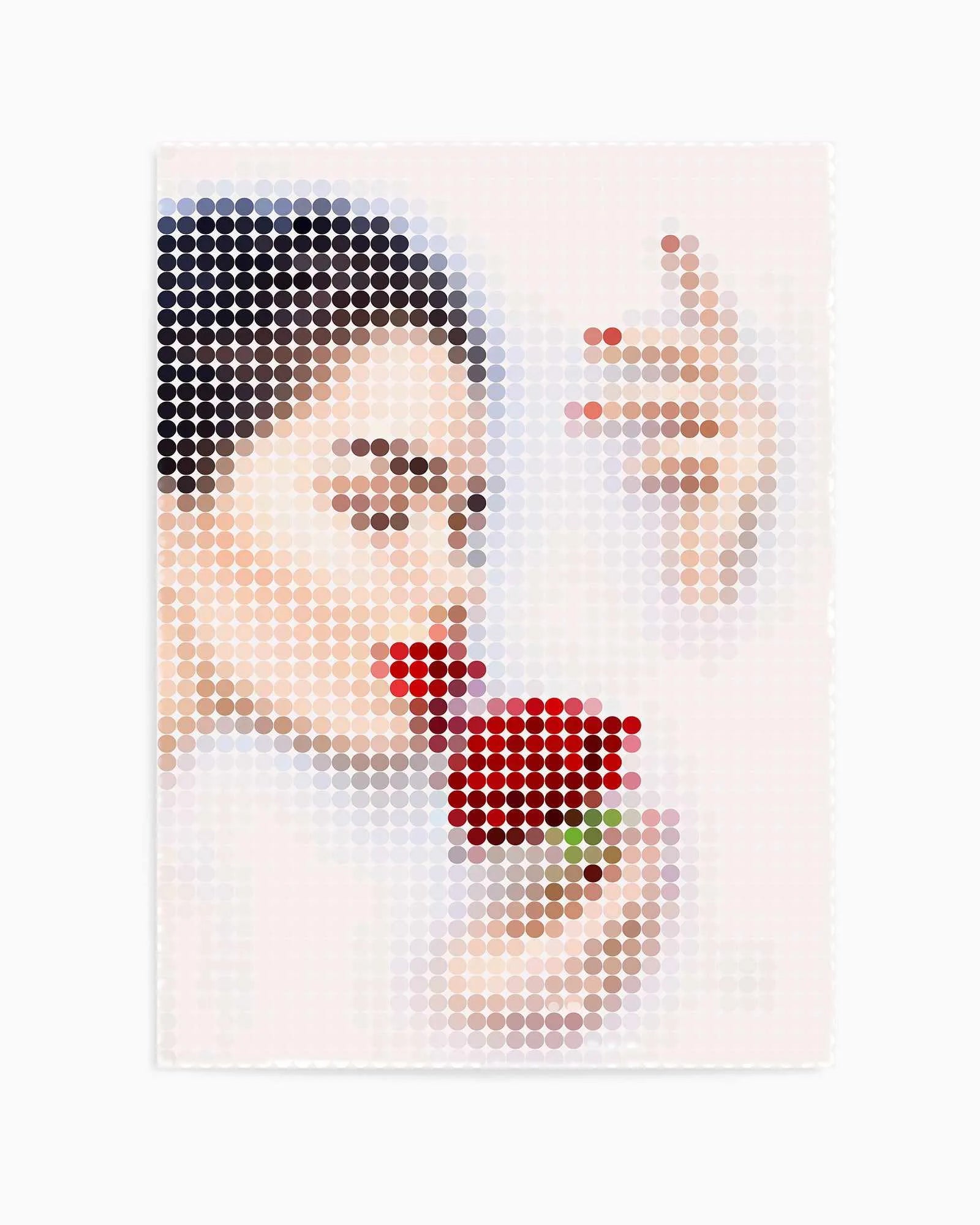 Milk Bath Dots I | Art Print from Olive et Oriel where you can shop wallpaper and artworks online