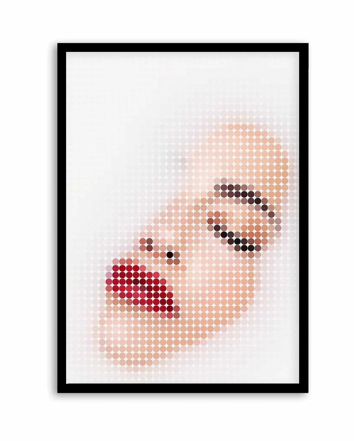Milk Bath Dots II | Art Print from Olive et Oriel where you can shop wallpaper and artworks online
