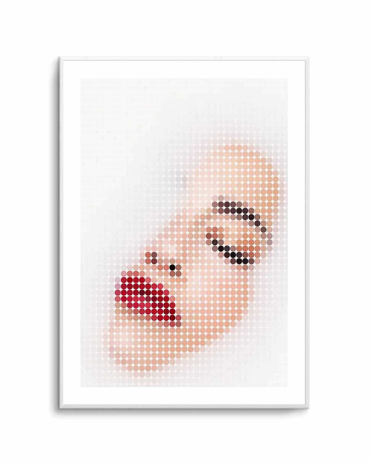 Milk Bath Dots II | Art Print from Olive et Oriel where you can shop wallpaper and artworks online
