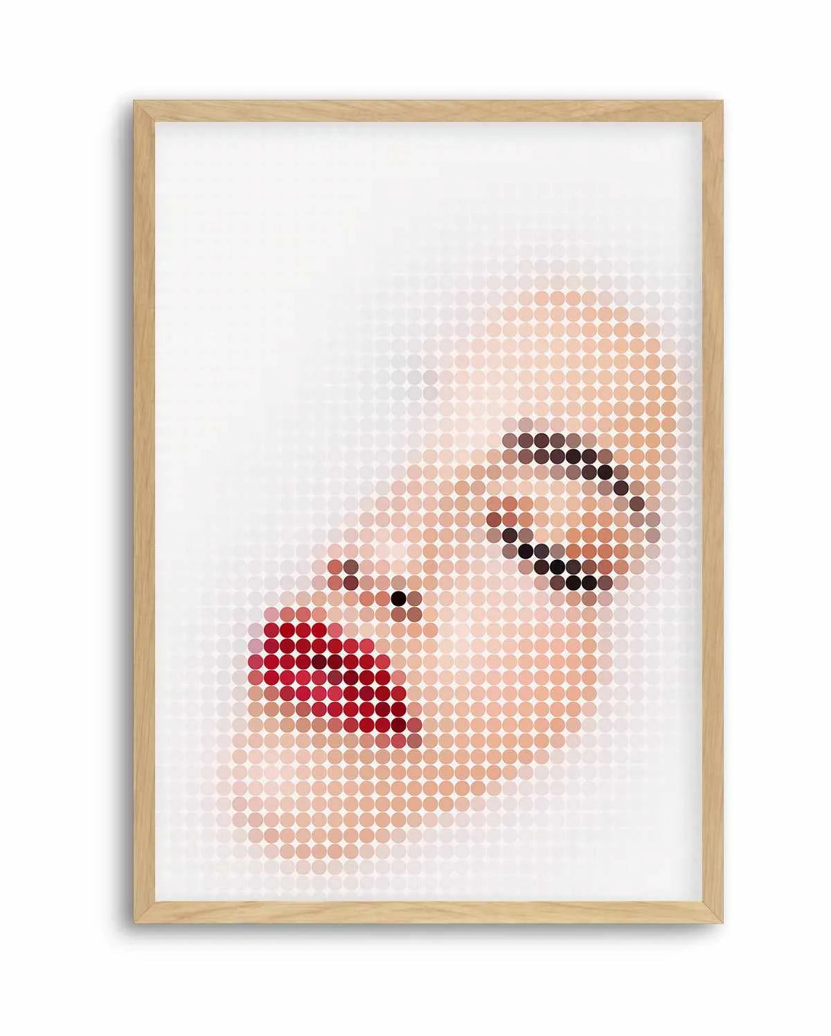 Milk Bath Dots II | Art Print from Olive et Oriel where you can shop wallpaper and artworks online