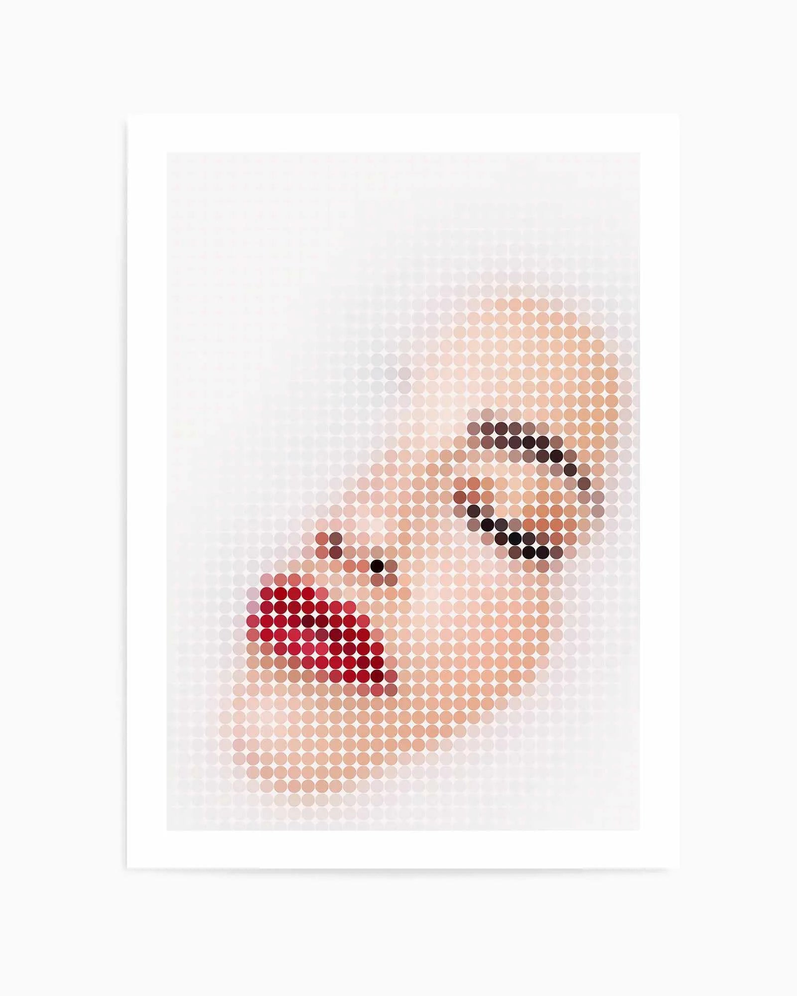 Milk Bath Dots II | Art Print from Olive et Oriel where you can shop wallpaper and artworks online