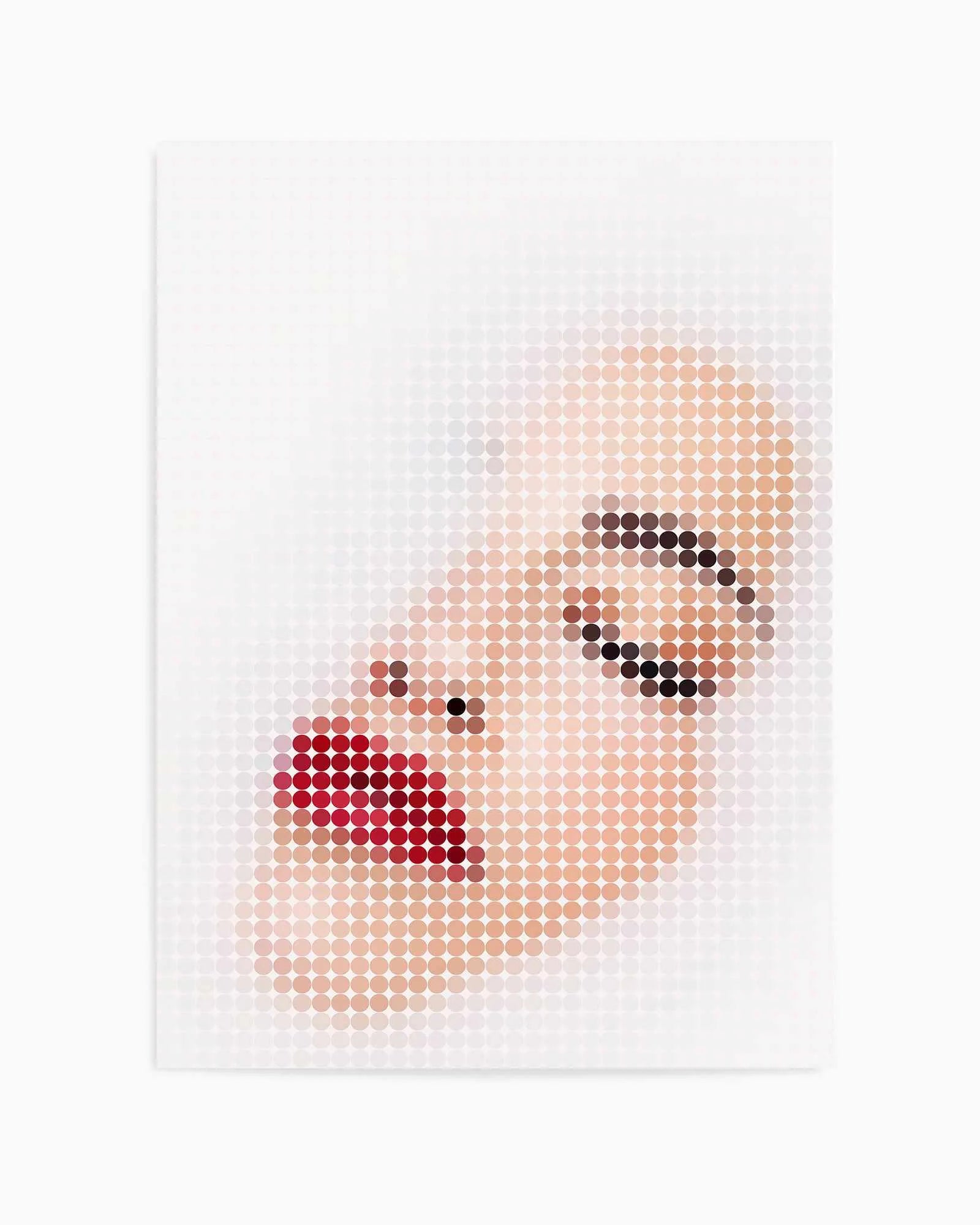 Milk Bath Dots II | Art Print from Olive et Oriel where you can shop wallpaper and artworks online