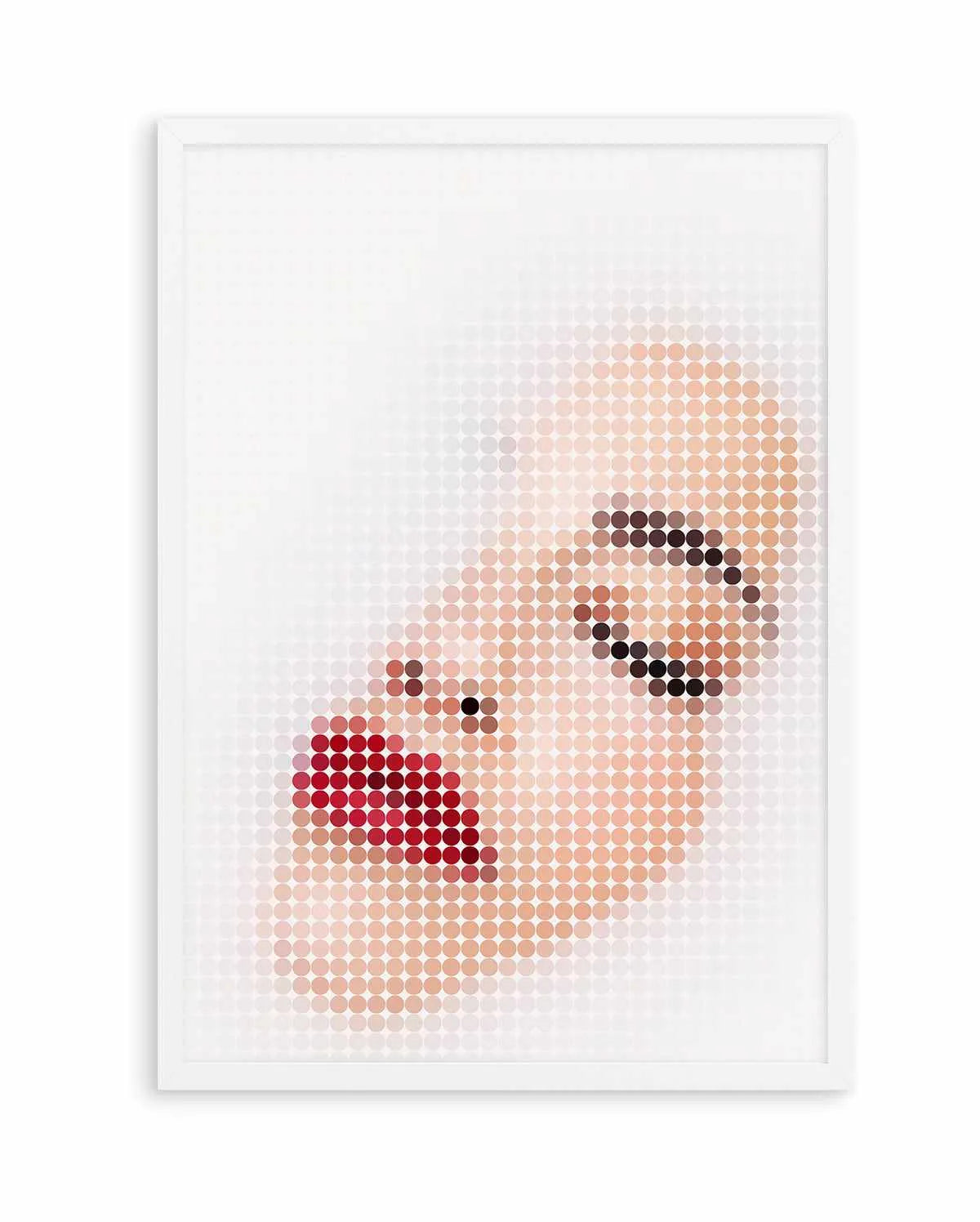 Milk Bath Dots II | Art Print from Olive et Oriel where you can shop wallpaper and artworks online