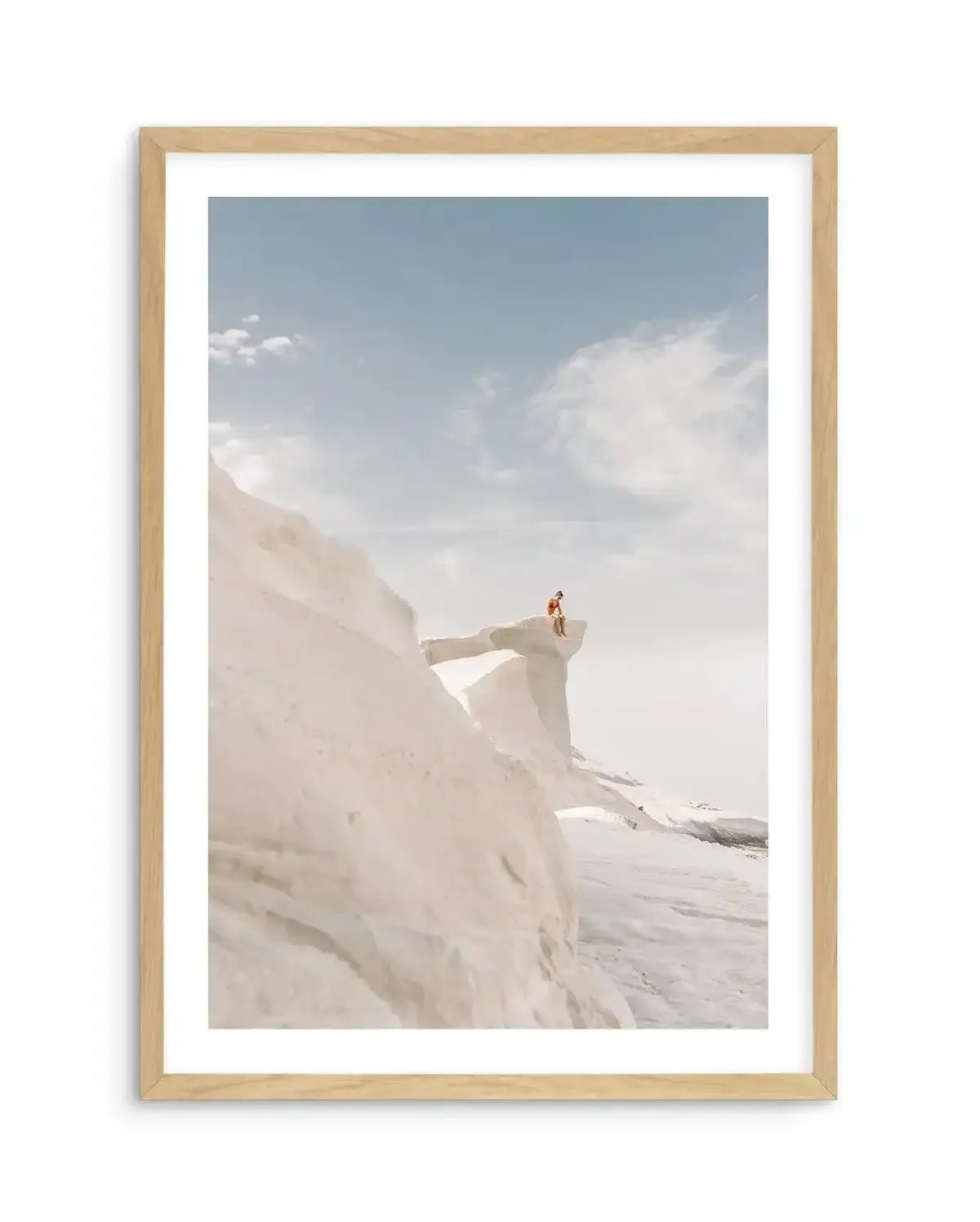 Milos Island Greece I by Jovani Demetrie Art Print-Shop Greece Wall Art Prints Online with Olive et Oriel - Our collection of Greek Islands art prints offer unique wall art including blue domes of Santorini in Oia, mediterranean sea prints and incredible posters from Milos and other Greece landscape photography - this collection will add mediterranean blue to your home, perfect for updating the walls in coastal, beach house style. There is Greece art on canvas and extra large wall art with fast,