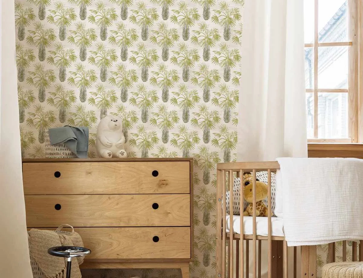 Mimosa Wallpaper - Olive et Oriel