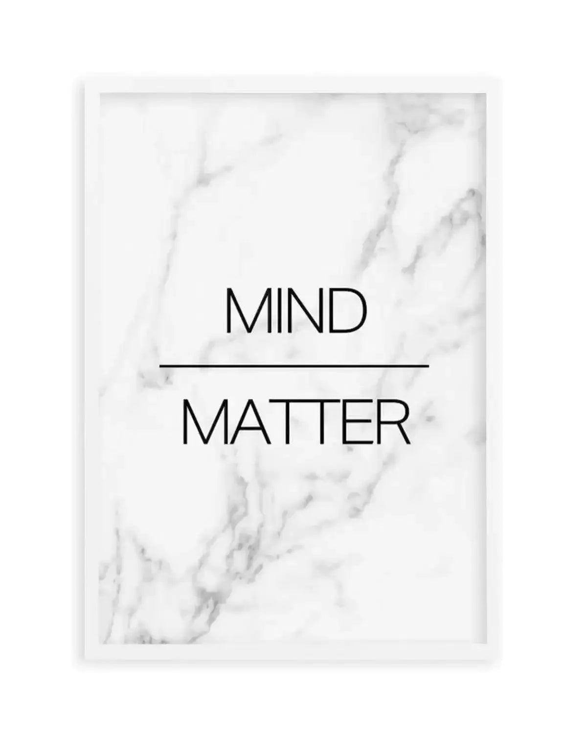 Mind Over Matter Art Print from Olive et Oriel where you can shop wallpaper and artworks online