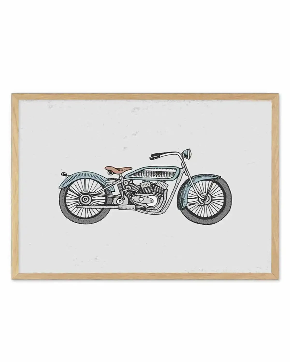 Mini Harley Art Print from Olive et Oriel where you can shop wallpaper and artworks online