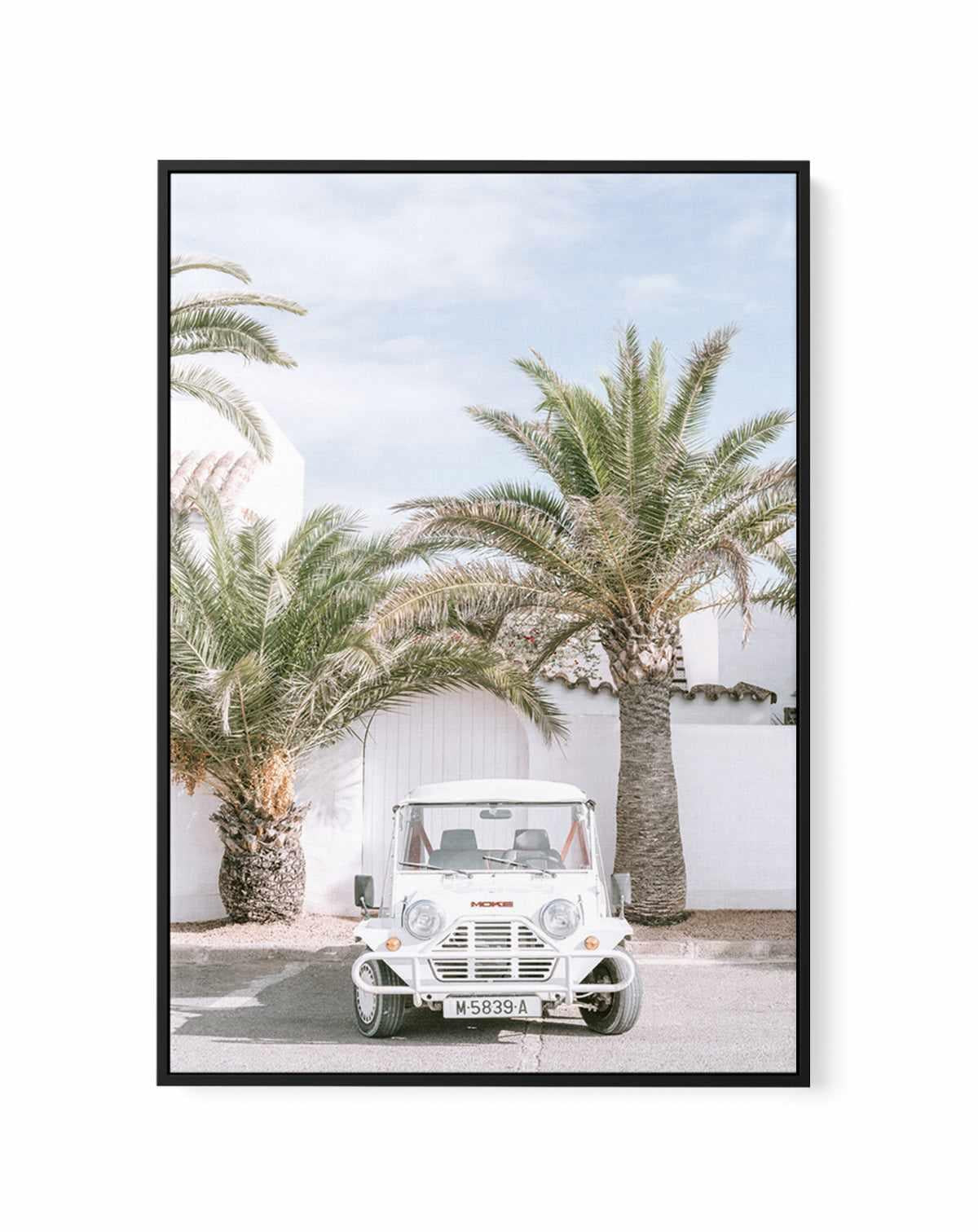 Mini Moke by Teigan Geercke | Framed Canvas Art Print from Olive et Oriel where you can shop wallpaper and artworks online